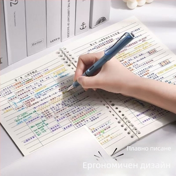 PP подвързия, дебелен дневник с подвижни листове, размер B5, за гимназисти, сладък планер