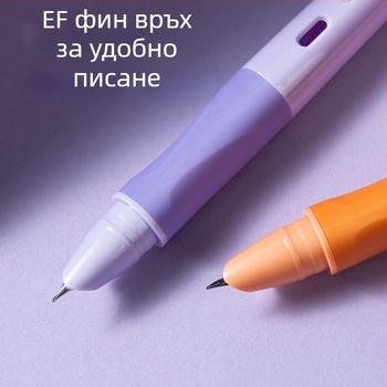 Deli SF570 писалка за ученици с въртяща се система за мастило и сменяем мастилен резервоар, подходяща за начинаещи в писането
