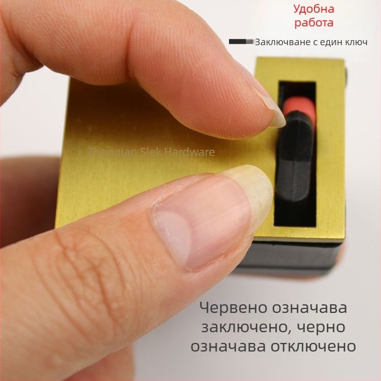 Дверна верига против кражба със скрит монтаж за хотелски врати