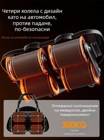 Коремно колело с автоматично връщане, 2025 нов модел, домашна употреба, четири колела за трениране на корема, фитнес оборудване