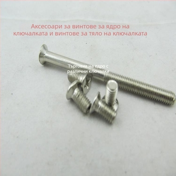 Фиксиращ винт за корпус на ключалката и винт за цилиндър – монтажни части за заключване