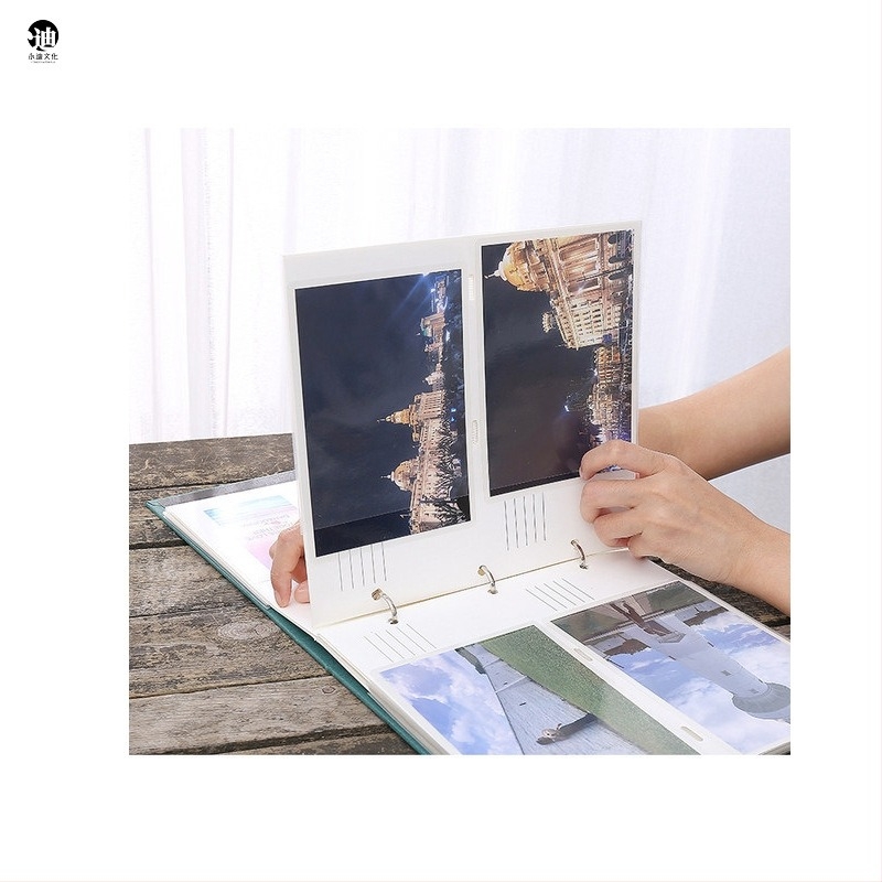 DIY фотоалбум със вложени страници, размери 5 и 6 инча, ръчно изработен албум за семейни спомени и за двойки
