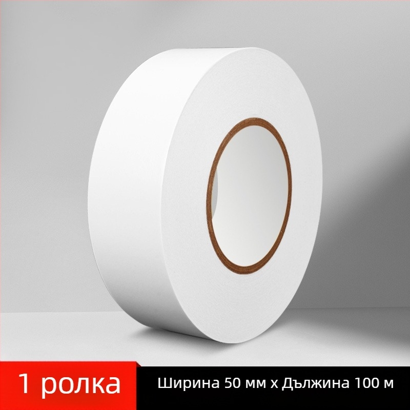 300 м много тънка двустранна лента с висока вискозност и прозрачност за офис и индустриална употреба
