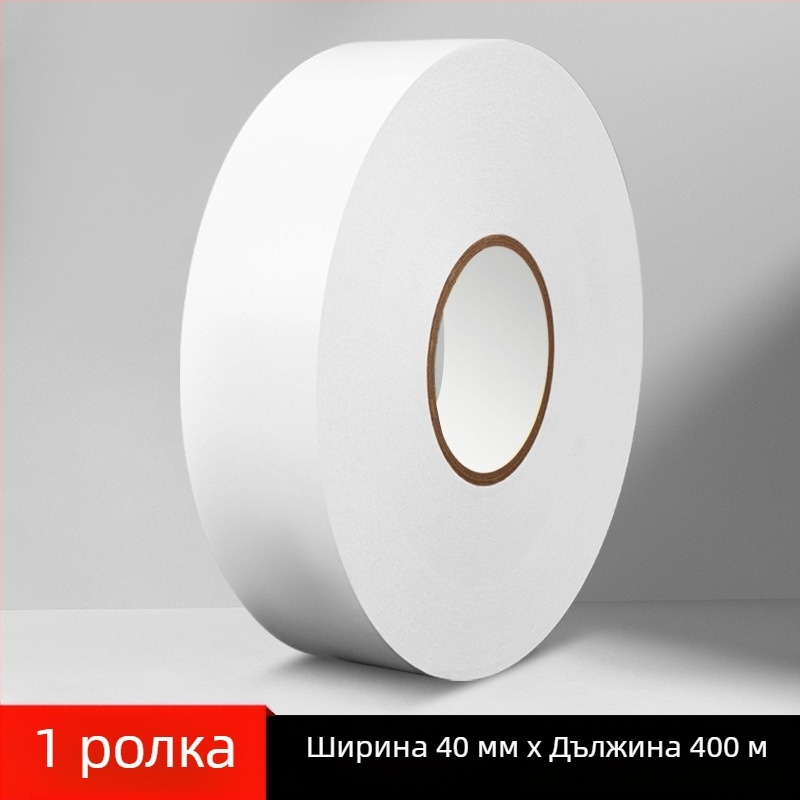 300 м много тънка двустранна лента с висока вискозност и прозрачност за офис и индустриална употреба