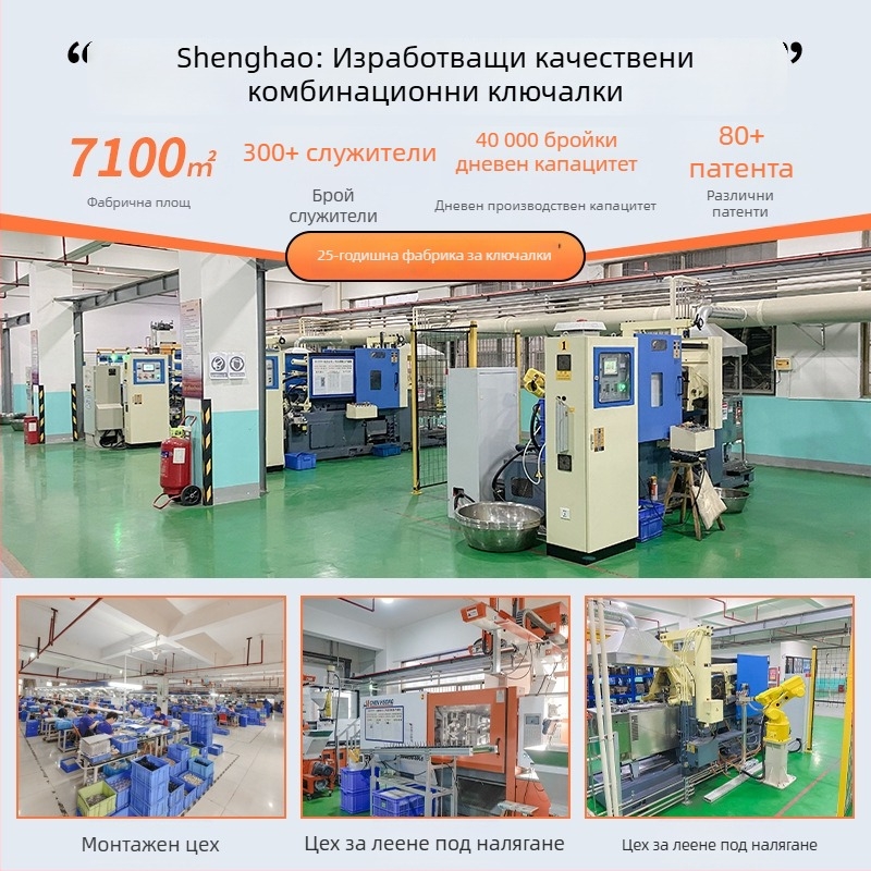 TSA одобрено заключване за багаж с парола и стоманен кабел – цинкова сплав, модел TSA-532