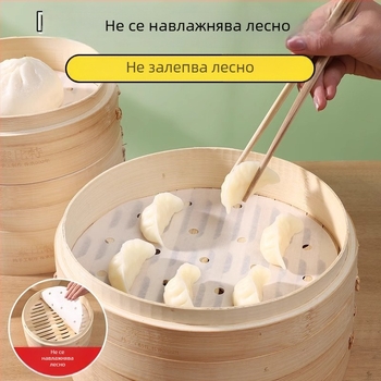 Силиконова хартия за пара за кнедли и хлебчета – без залепване, подходяща за домашна и професионална кухня