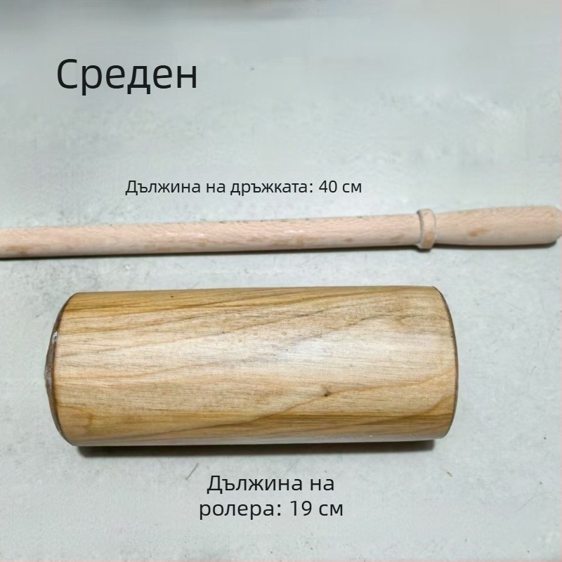 Дървена точилка за тесто, чуроси и палачинки – домашно готвене