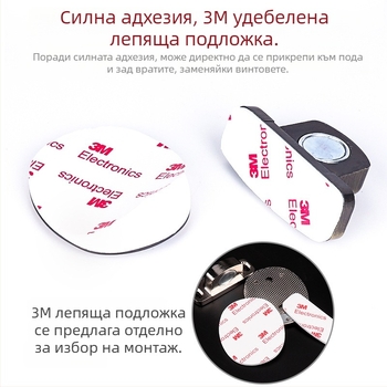 Top Valley Невидим магнитен стопер за врати, без пробиване, цинкова сплав, удебелен горен ръб на вратата, антиудар, подово монтиран за дървени врати в спалнята