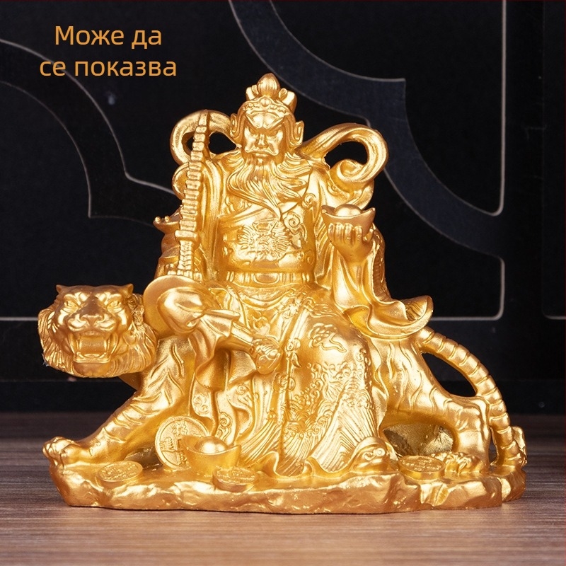 Zhao Gongming Бог на богатството статуя за домашен декор