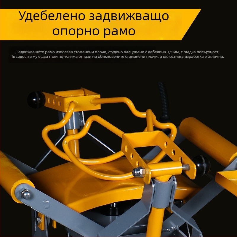 Пневматичен разширител за гуми с педално управление — инструмент за демонтаж и ремонт на гуми