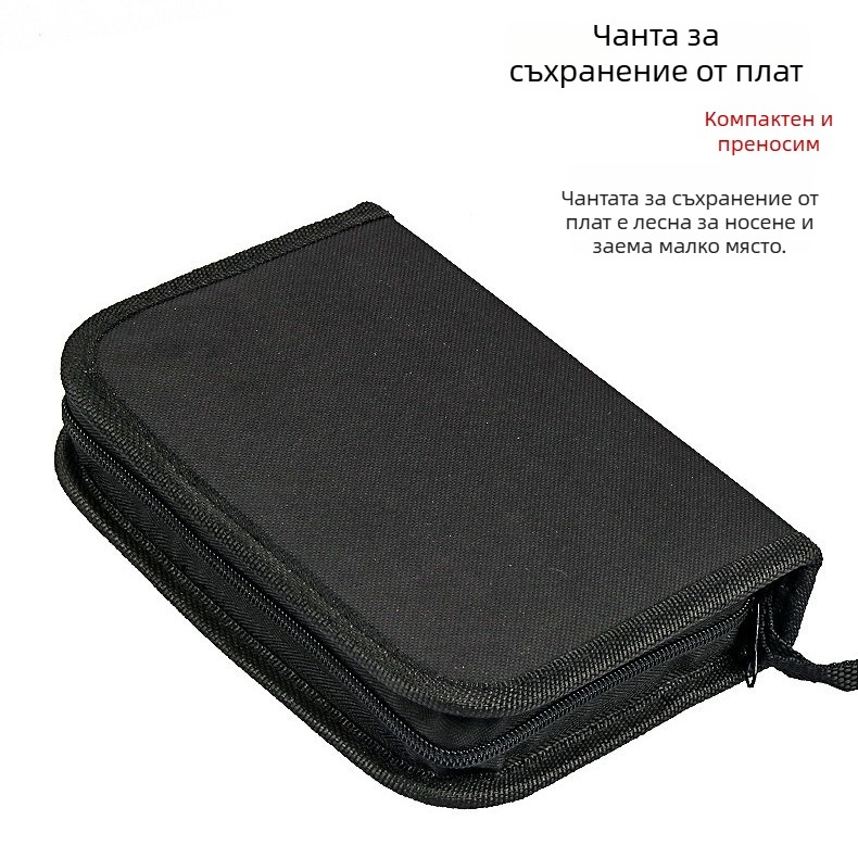 Wantu 70-частов комплект за аварийно ремонт на гуми за автомобили и мотори — бърза поправка на безкамерни гуми