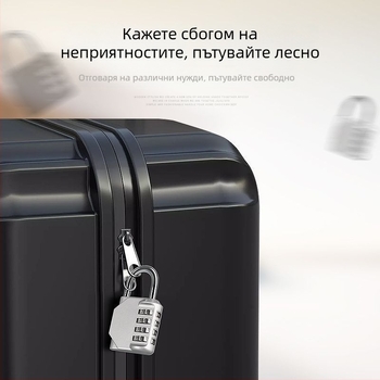 Метален катинар с комбинация, малък катинар, мини катинар против кражба за багаж, дом и шкафове