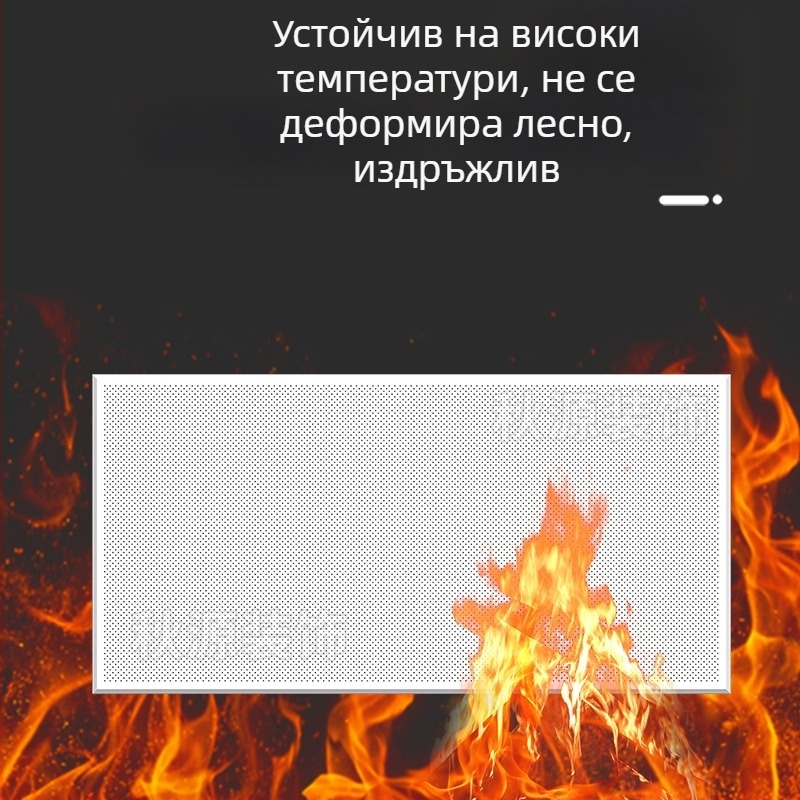 Перфориран алуминиев панел с прахово покритие 300x600 за тавани в кухнята, банята и балкона
