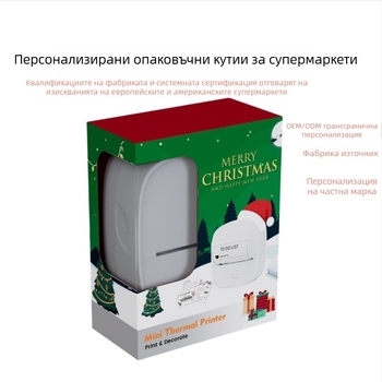 Мини джобен принтер за етикети за ученици, Bluetooth бързо свързване към смартфон, OEM