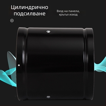Кухнен прозоречен изпускателен вентилатор, мощно отстраняване на дима, тихо функциониране, вентилационен вентилатор за дома