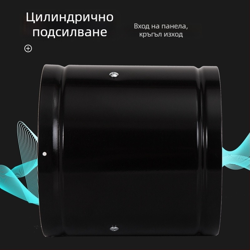 Кухнен прозоречен изпускателен вентилатор, мощно отстраняване на дима, тихо функциониране, вентилационен вентилатор за дома