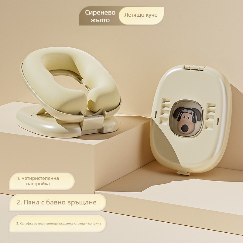 Възглавничка за дневен сън за ученици от началното училище, сгъваема възглавничка за бюрото, детска възглавничка за почивка в класната стая