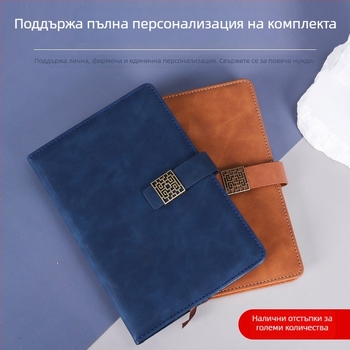 A5 тетрадка с дизайн на прозорец, дебели вътрешни страници, бизнес офис дневник, персонализирана