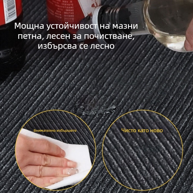 Кухненска подложка за пода, против подхлъзване, миеща се и водоустойчива, устойчива на петна и на замърсявания, с удебелена конструкция, за дома