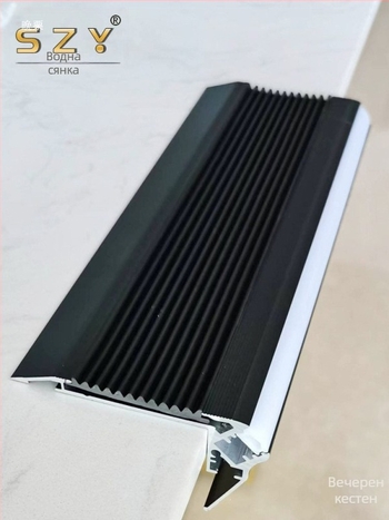 Водоустойчиви LED светлини за стъпала 12V/24V за стълбища, театри и киносалони, универсални за килими и подове