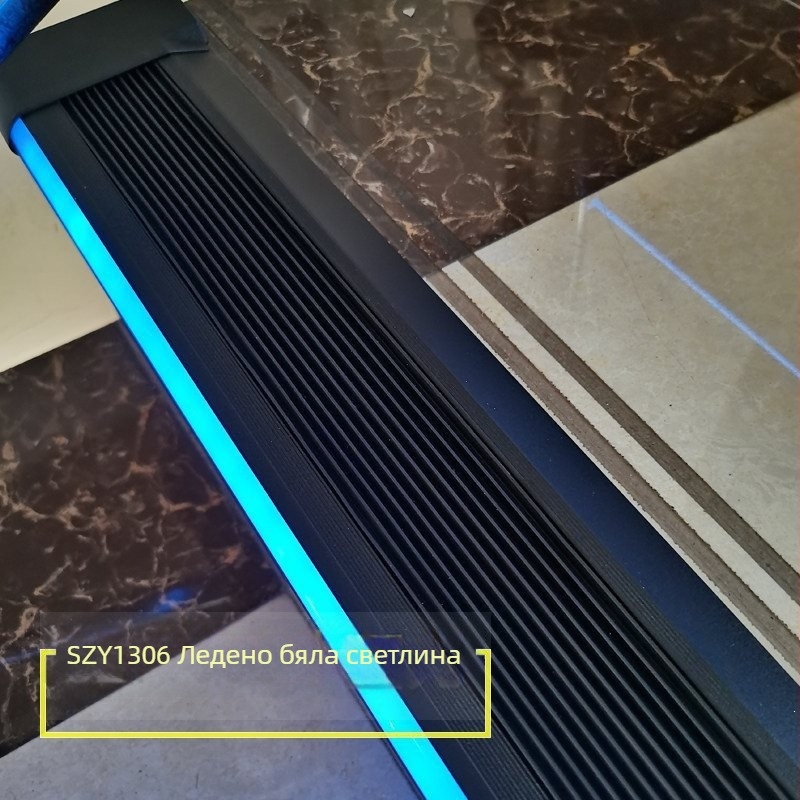 Водоустойчиви LED светлини за стъпала 12V/24V за стълбища, театри и киносалони, универсални за килими и подове