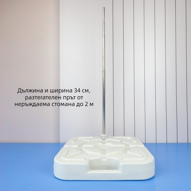 Подова арка за балони с разтягаща се колона и водонапълваема основа за сватбена декорация