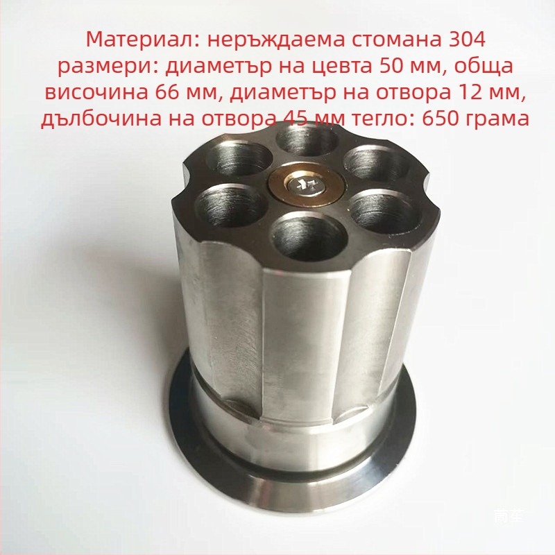 Държач за писалка от 304 неръждаема стомана с въртящ се подшипник – многофункционален органайзер за бюро, удебелен дизайн