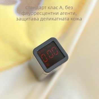 Калъф за завивка за деца 1,2 м, с животински мотиви, памучен трикотаж, бродерия, INS стил, едно парче