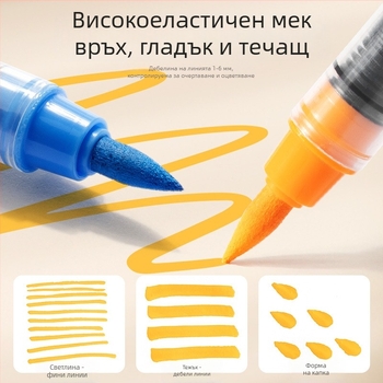 Jiyu Изтриваща се писалка за стъкло – графити по стъкло, врати и декоративни надписи върху акрил и керамика