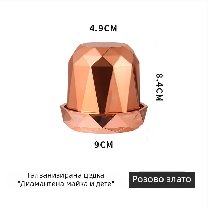 Креативна диамантена купа за зарове за бар KTV, персонализирано лого и цветове на заровете