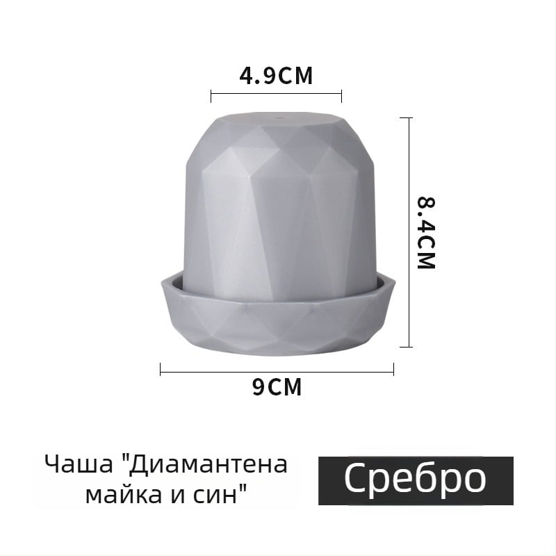 Креативна диамантена купа за зарове за бар KTV, персонализирано лого и цветове на заровете