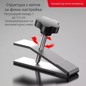 Регулатор на височината на стенни плочки и нивелир за полагане
