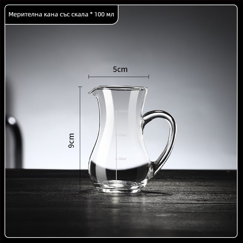 Стъклен декантер със аератор, комплект за домашна употреба, 100 ml