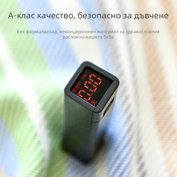 Бебешка лятна подложка от бамбукови влакна, дишаща за новородени