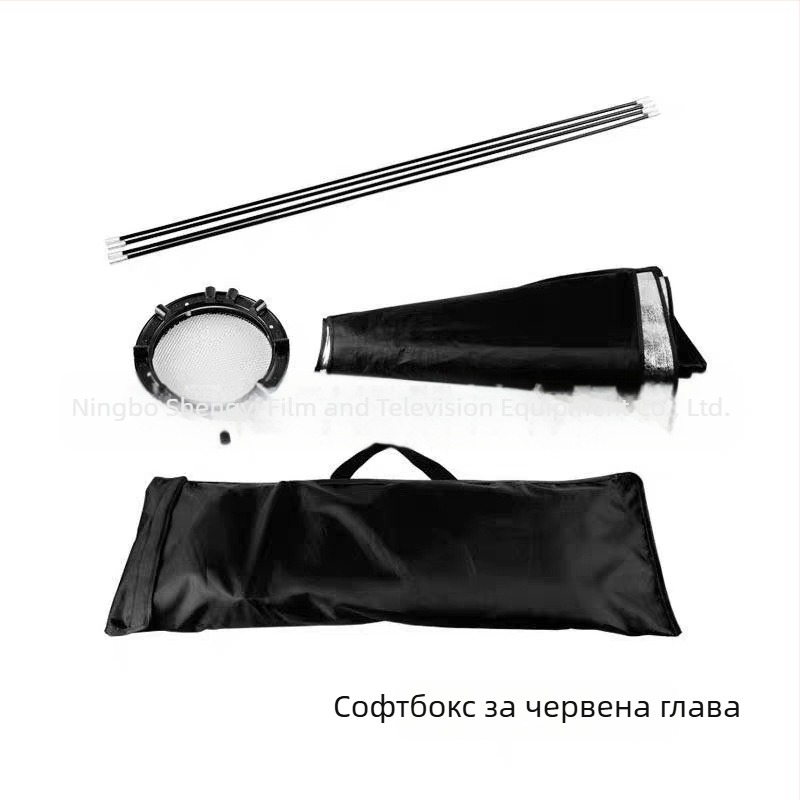 Софтбокс с мрежеста решетка и бърз монтаж, октагонален сферичен дизайн