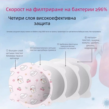 Бебешка маска за 0–6 и 6–12 месеца, новородени, защита през есен-зима при излизане навън