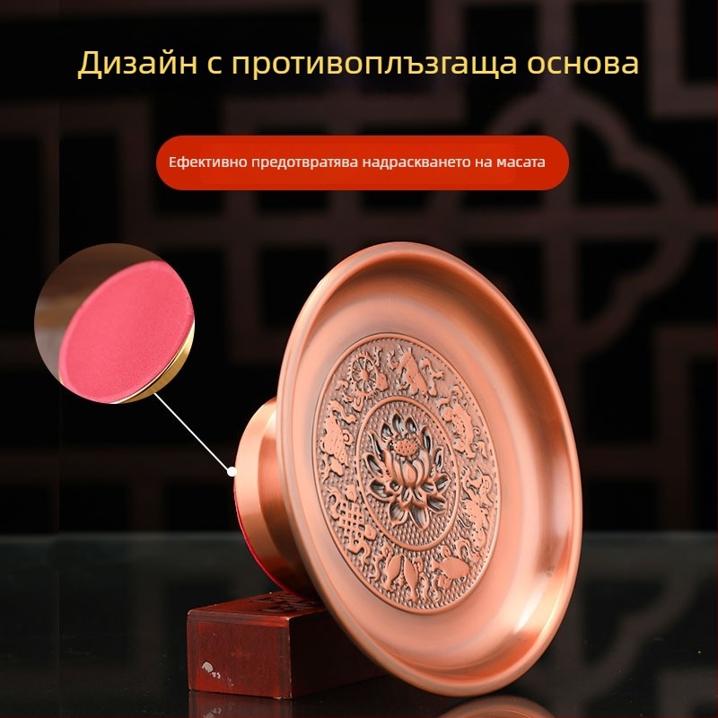 Сплавна чиния за плодове за домашна употреба, обредна чиния за дарове пред Буда и Бога на богатството, храмова чиния за дарове