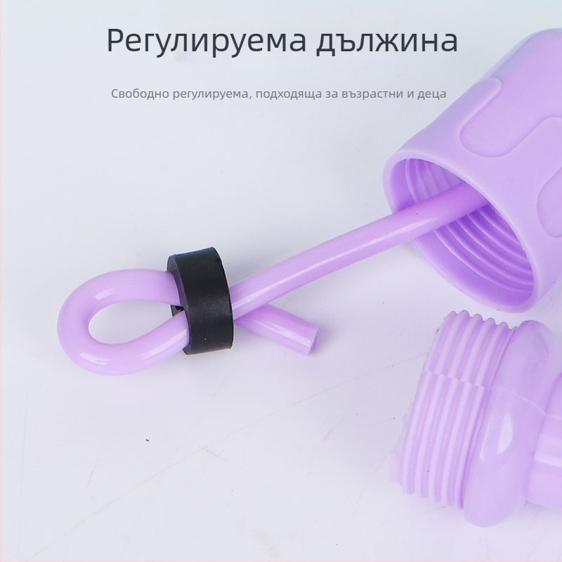 Детско въже за скачане с брояч, без възли, стомано въже, дължина 2,8 м, за ученици от началното училище