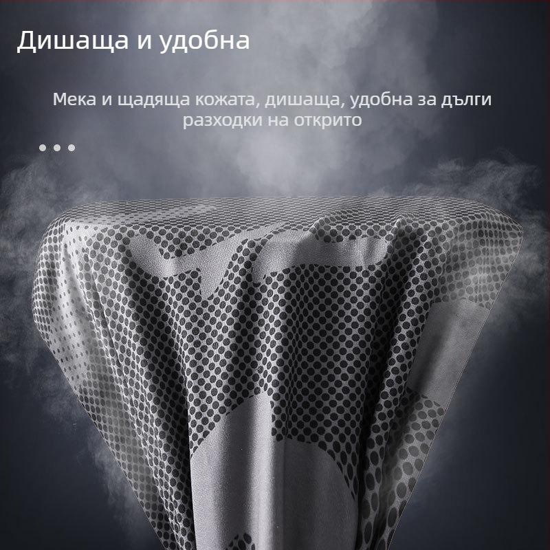 Маска за пълно лице за слънцезащита при колоездене, защита на шията и UV защита, ледена коприна