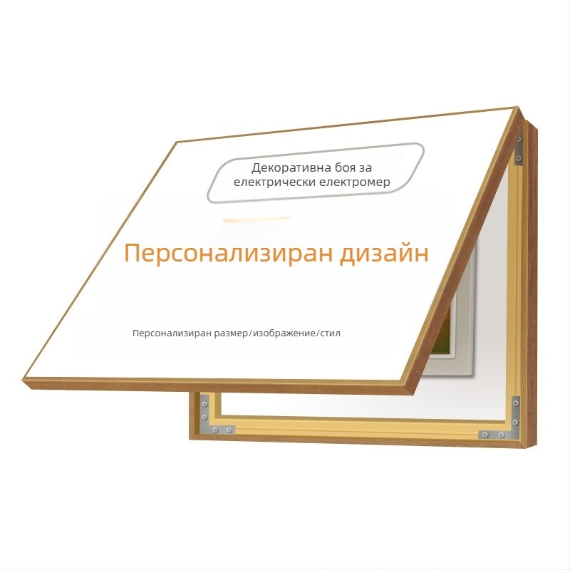 Декоративни панели за електромерна кутия с мотиви за корпоративна реклама, семейни портрети и хотелска украса