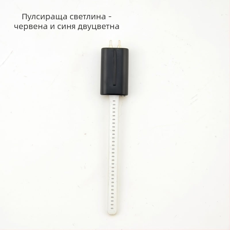 LED задно светло за шосейни велосипеди с течащи светлинни ленти и заменяеми сегменти, презареждащо се за нощно каране