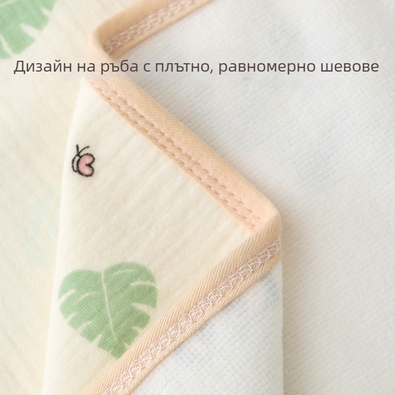 Пераща се дишаща бебешка подложка за легло, водоустойчива, четирисезонна