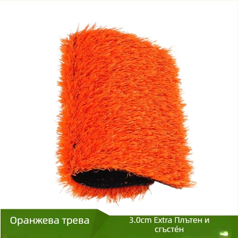 Изкуствен цветен тревен килим за детска градина и училищен двор, дъгов маршрут за игра