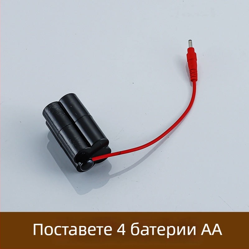 Кутия за батерии за сензорен уриниращ кран, индуктивен 6V, 4 AA/AAA клетки, интелигентен аксесоар