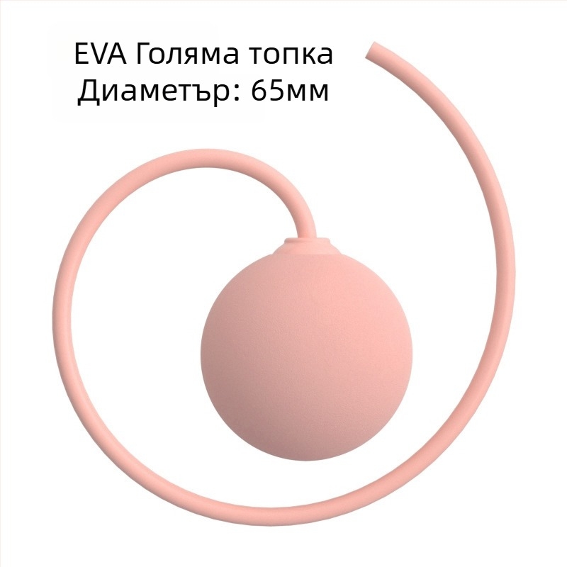 Безжично въже за скачане за вътрешна употреба – PVC, аксесоар с топка, за възрастни, фитнес оборудване
