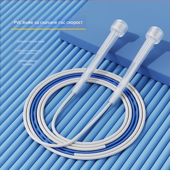 Детско PVC скоростно въже за скачане, за начинаещи, подходящо за детска градина и първи клас.
