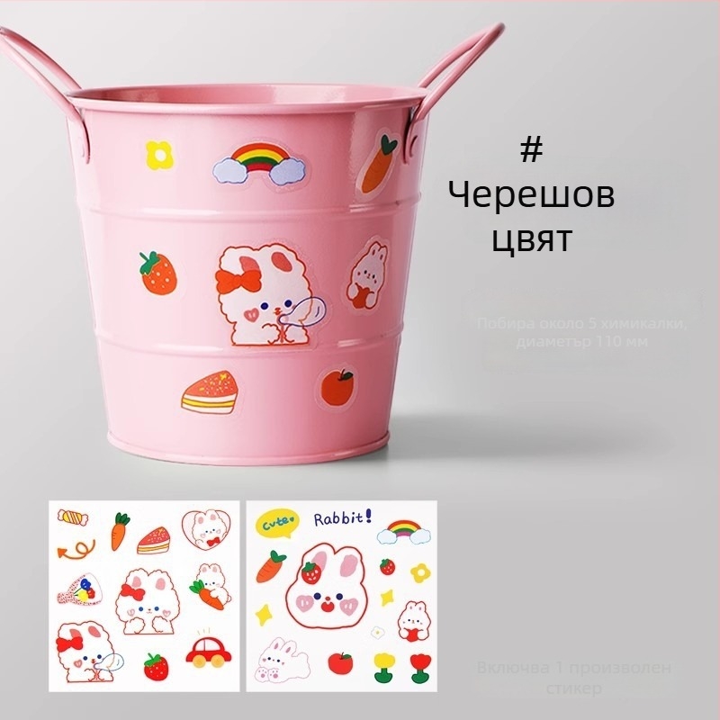 Креативна поставка за писалки от ковано желязо с голям капацитет, органайзер за ученическо бюро, минималистичен дизайн