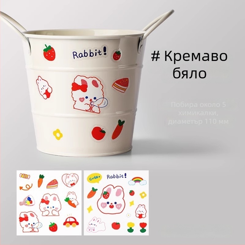 Креативна поставка за писалки от ковано желязо с голям капацитет, органайзер за ученическо бюро, минималистичен дизайн