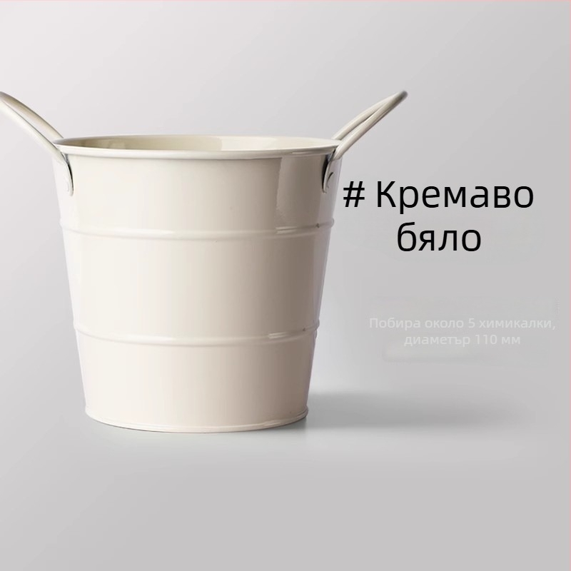 Креативна поставка за писалки от ковано желязо с голям капацитет, органайзер за ученическо бюро, минималистичен дизайн
