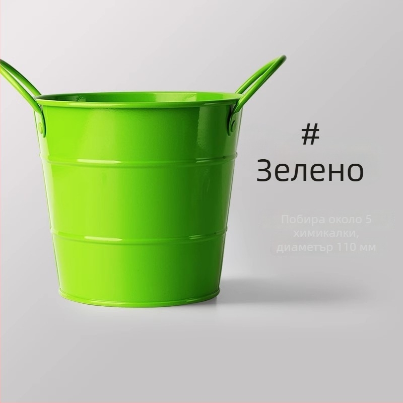 Креативна поставка за писалки от ковано желязо с голям капацитет, органайзер за ученическо бюро, минималистичен дизайн